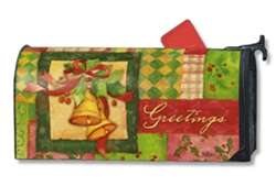 Patchwork Bells MailWraps Magnetic Mailbox Cover