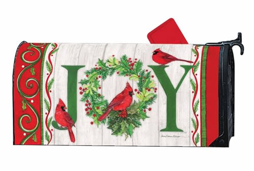 Cardinal Joy  MailWraps Mailbox Cover