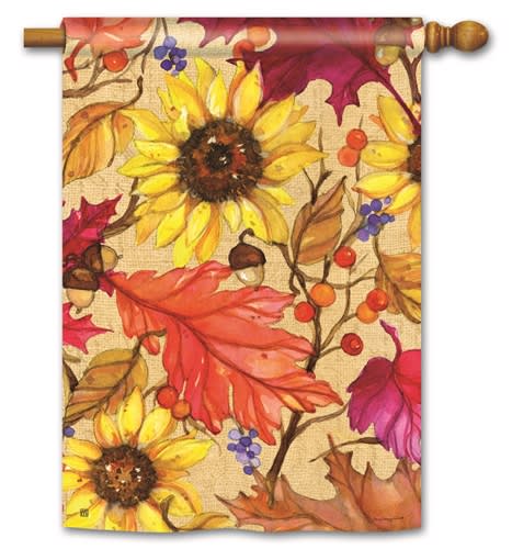 Sunflower Splendor BreezeArt Standard House Flag