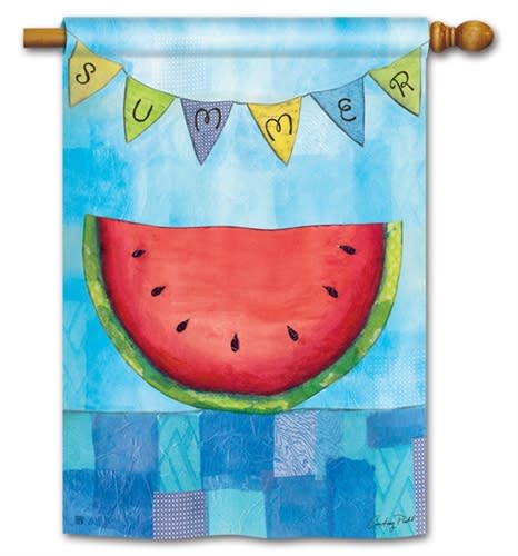 Summer Slice BreezeArt Standard House Flag