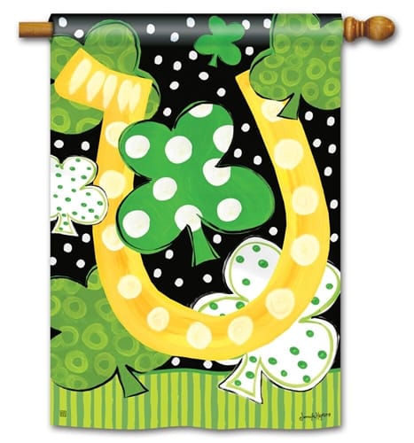 Luck of the Irish  BreezeArt Standard House Flag