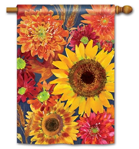 Autumn Toss BreezeArt Standard House Flag