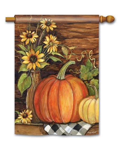 BreezeArt 'Winter Gathering' Gartenflagge – 31,8x45,7 Cm, Robustes SolarSilk-Polyester
