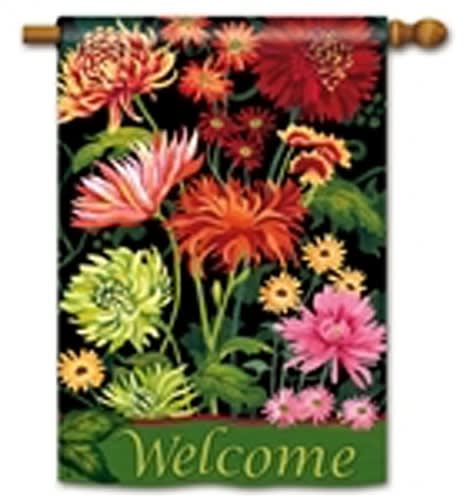 Autumn Garden BreezeArt House Flag