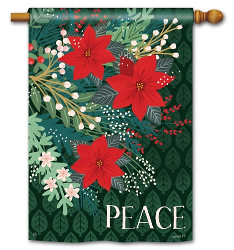 Winter Garden BreezeArt Standard House Flag