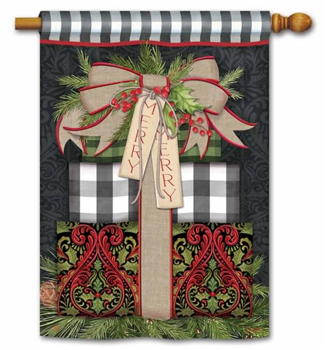 Pretty Presents BreezeArt Standard House Flag