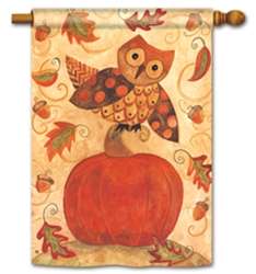 Fall Frolic Decorative Standard House Flag