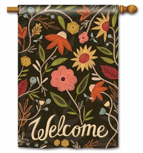Gather and Be Grateful BreezeArt Standard House Flag