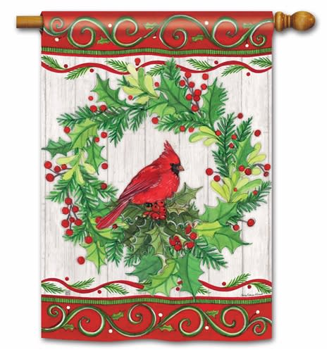 Cardinal Joy BreezeArt Standard House Flag