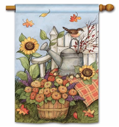 Autumn Garden BreezeArt Standard House Flag