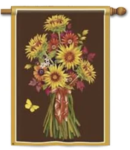 Sunflower Bouquet BreezeArt House Flag