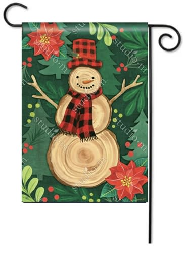Woody BreezeArt Garden Flag