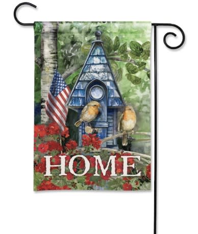 Nature Home Patriotic BreezeArt Garden Flag