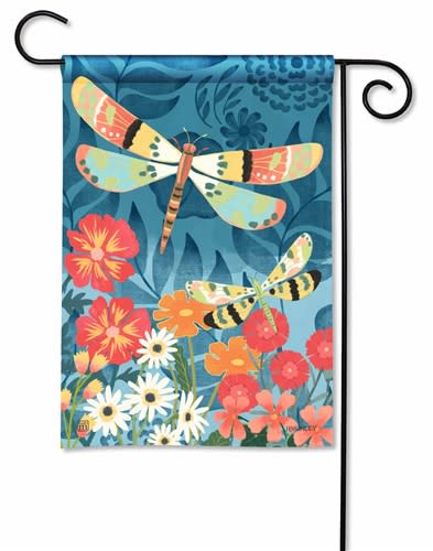Dragonfly Dream BreezeArt Garden Flag