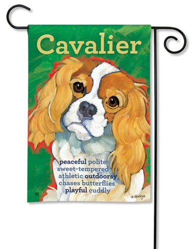 Cavalier Decorative Garden Flag