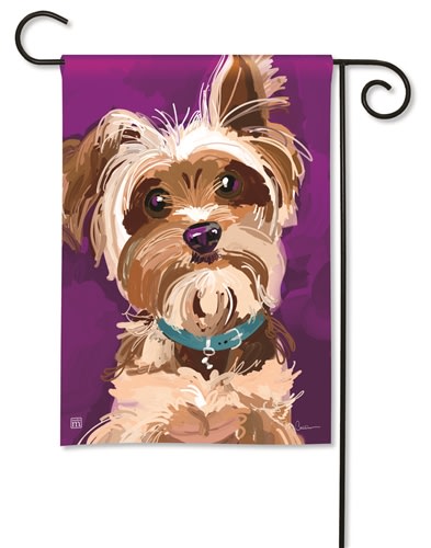 Silky Yorkshire Garden Flag