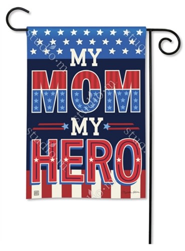 My Mom My Hero BreezeArt Garden Flag