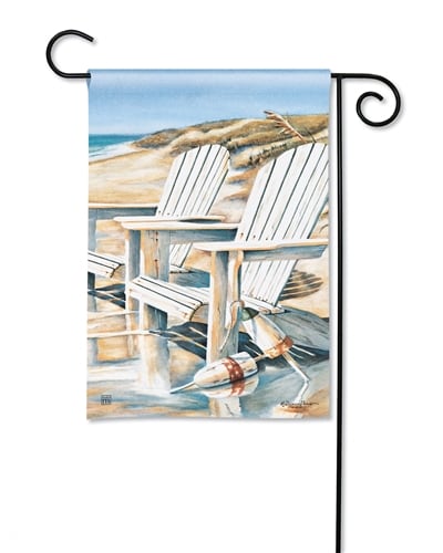 Beach Chairs BreezeArt Garden Flag
