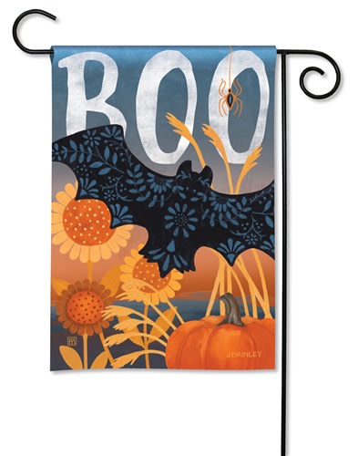 Boo Bat BreezeArt Garden Flag