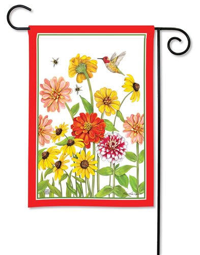 Birds and Bees BreezeArt Garden Flag