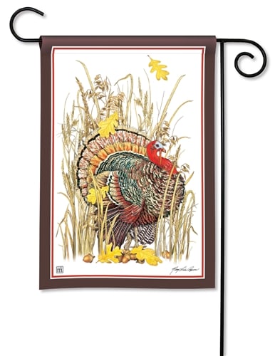 Turkey Hideout BreezeArt Garden Flag