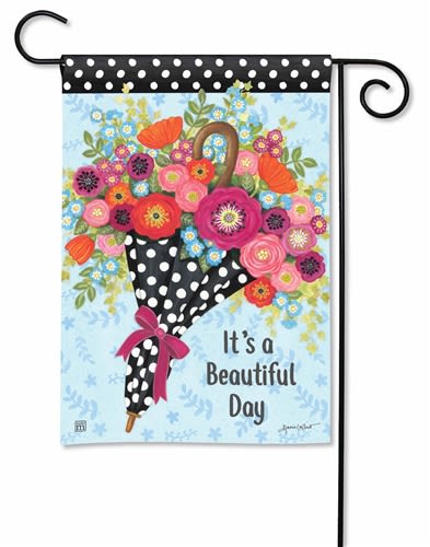 Showers of Flowers BreezeArt Garden Flag