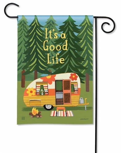Good Life BreezeArt Garden Flag
