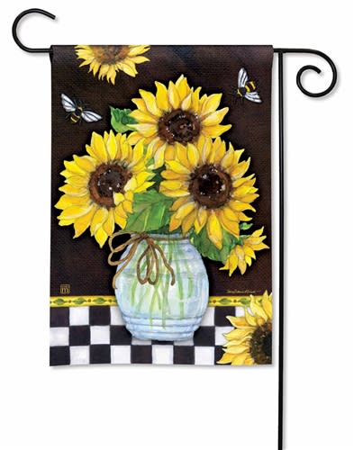 Sunflowers BreezeArt Garden Flag