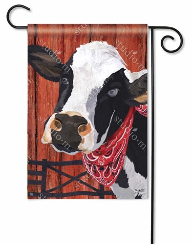Cow on the Farm BreezeArt Garden Flag