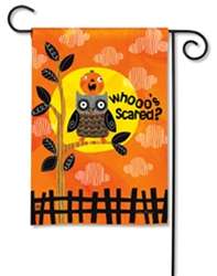 Who's Scared BreezeArt Garden Flag