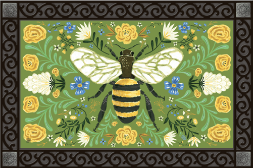 Deco Bee MatMates Decorative Doormat