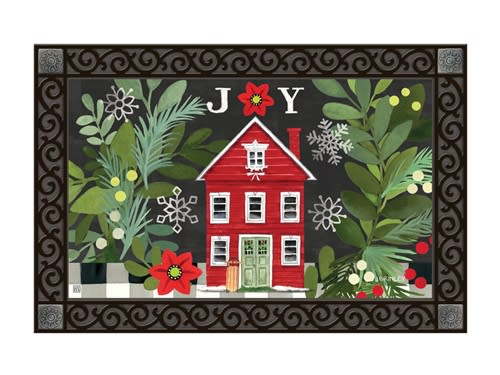 Homespun Christmas MatMates Decorative Doormat