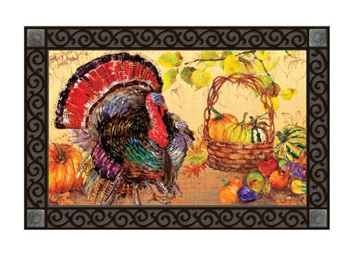 Wild Turkey MatMates Decorative Doormat