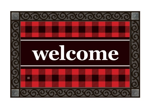 Buffalo Check MatMates Decorative Doormat
