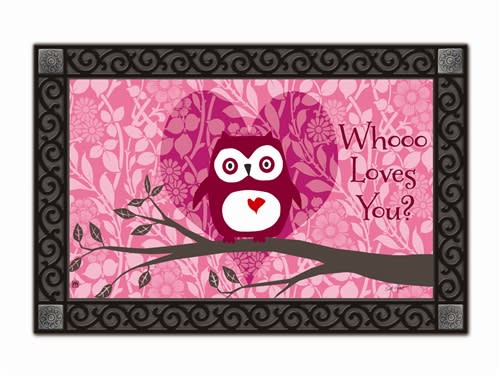 Who Loves You? MatMates Decorative Doormat