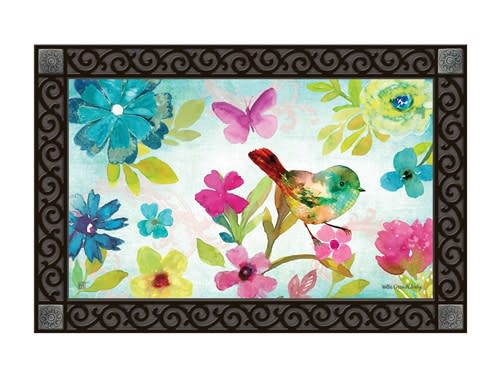 Curious Bird MatMates Decorative Doormat