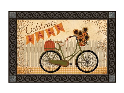 Celebrate Fall MatMates Decorative Doormat