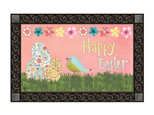 Easter Eggs MatMates Decorative Doormat
