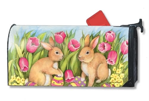 Hiding the Eggs Large MailWraps Magnetic Mailbox Cover