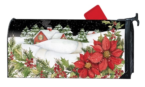 Christmas Delivery Large MailWraps Magnetic Mailbox Cover