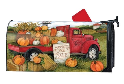 Pumpkins for Sale Large MailWraps Mailbox Cover