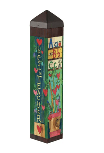 Teacher 20" Art Pole