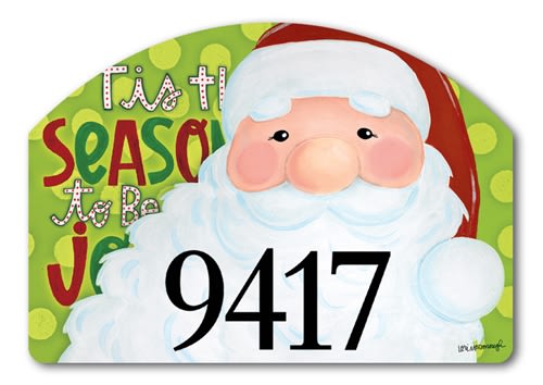 Jolly St. Nick Yard DeSigns Magnetic Art