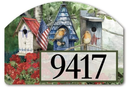 Nature Home Patriotic Yard DeSigns Magnetic Art