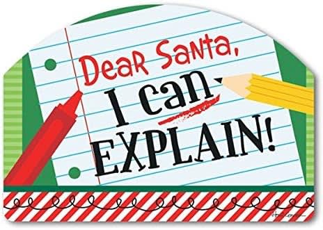 Dear Santa Yard DeSigns Magnetic Art