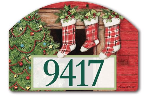 Christmas Tree Yard DeSigns Magnetic Art