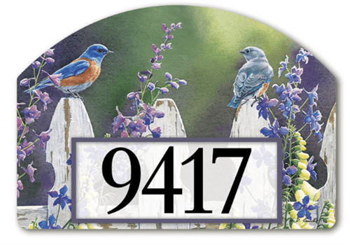 Bluebird Song Yard DeSigns Magnetic Art