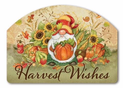 Harvest Gnome Yard DeSigns Magnetic Art