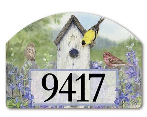 Country Birdhouse Yard DeSigns Magnetic Art