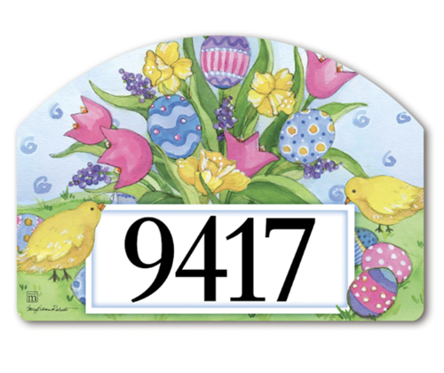 Easter Bouquet Chicks Yard DeSigns Magnetic Art